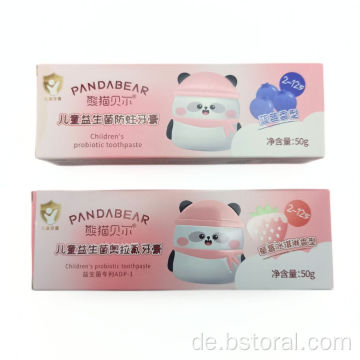 Pandabear Hohlraumbekämpfung Zahnpasta für Kinder und Kinder
